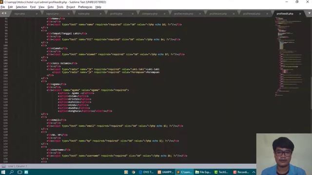 Membuat WEB RESERVASI HOTEL menggunakan  PHP