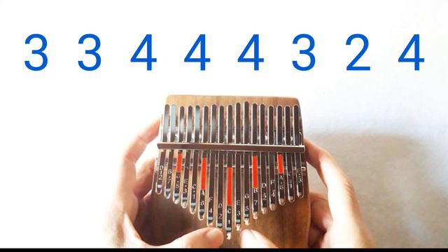 Joji - Glimpse of Us (Easy Kalimba Tabs/Tutorial/Play-Along) - Kalimba Cover