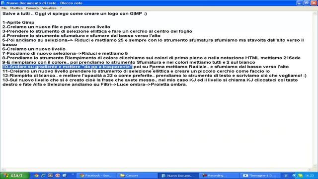 Come creare un logo con GIMP!