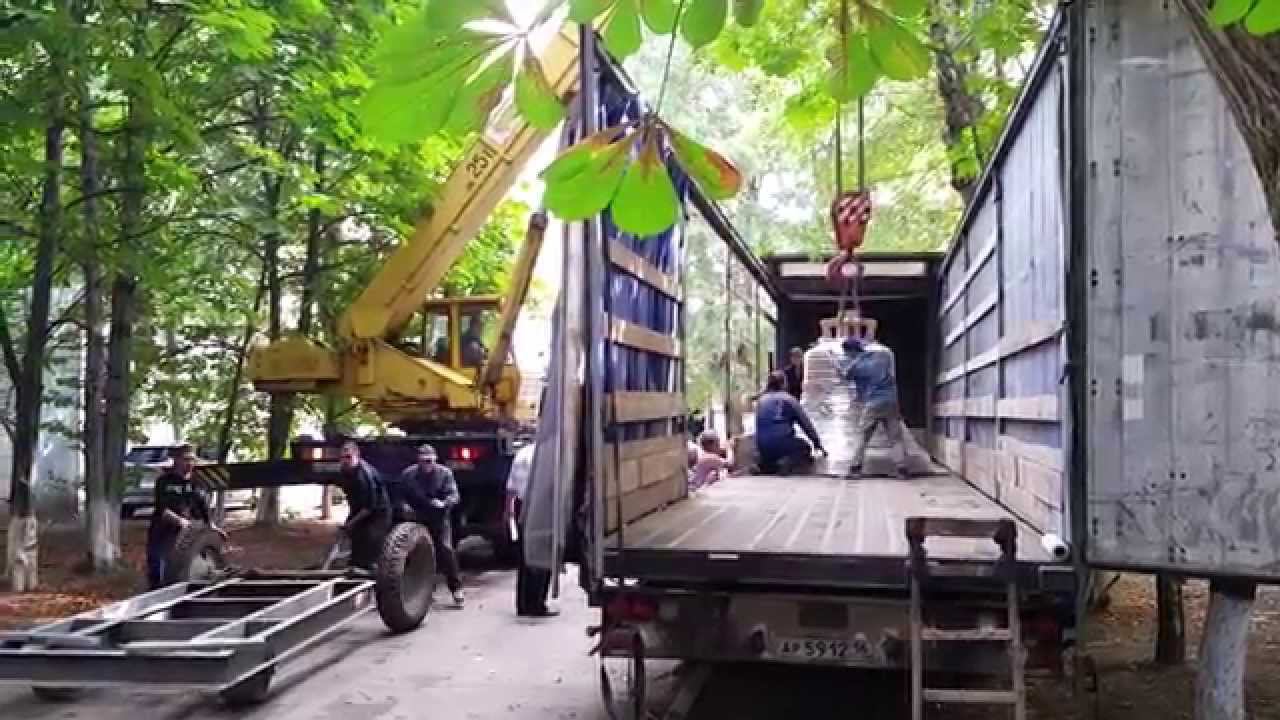 Отправка колоколов для храма в честь иконы Божией Матери "Всецарица"