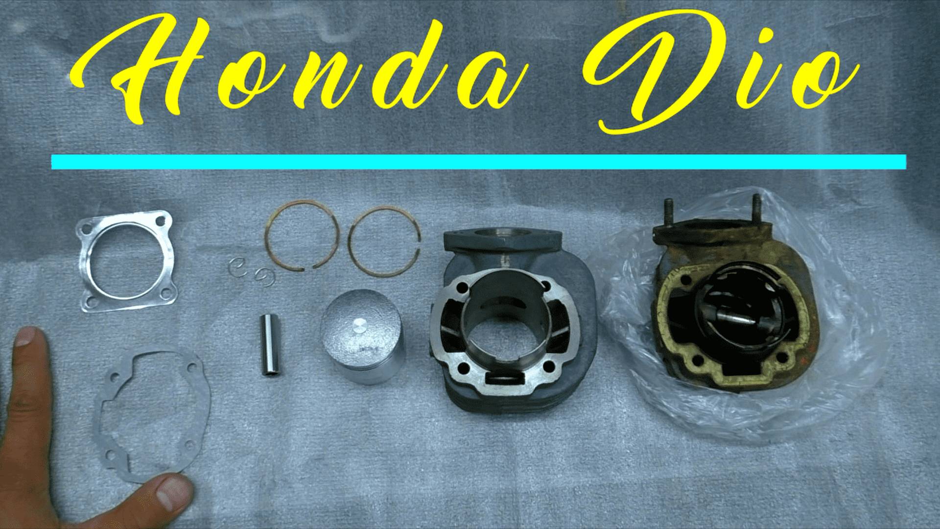 Убитая поршневая Honda Dio