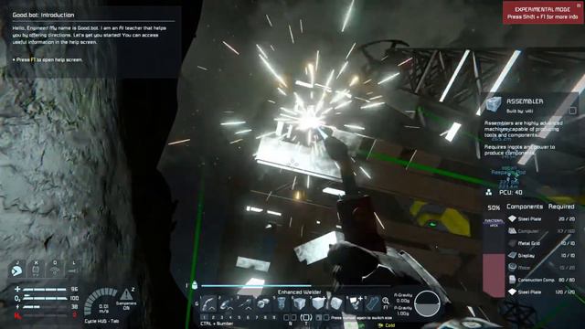 SPACE ENGINEERS EP 4 ASSEMBLER AND BASE DRILLER FOUND ICE!