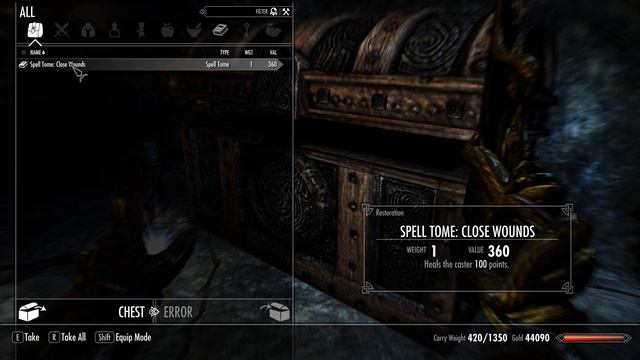 Skyrim: Dungeon Playthrough - Shrine of Mehrunes Dagon