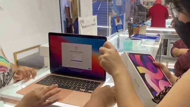 Macbook Air M1 and iPad Air 4 + unboxing