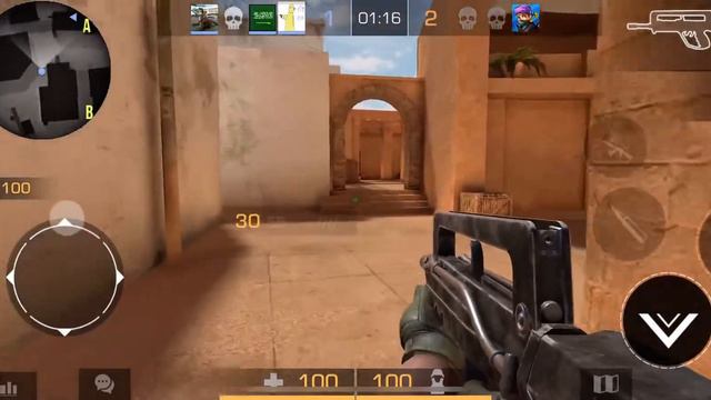 Играю в стандофф 2 выиграл два раунда красиво!