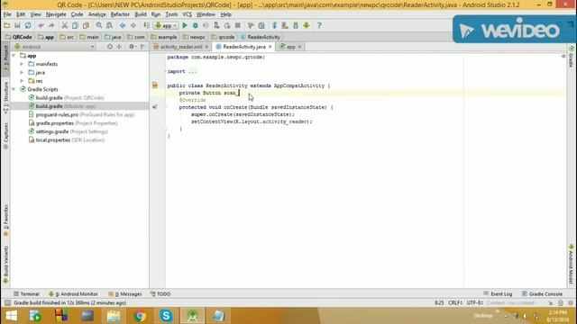 QR code Scanner | Android Studio | ZiksA Tutl | Source code