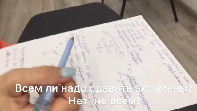 Как сдают экзамен