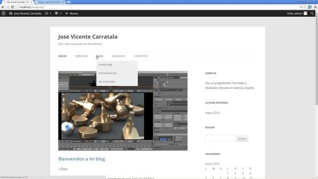 Curso de Wordpress 4 1   29 Enlaces avi
