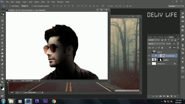 Dual exposure || Varun's photography || photoshop tutorial