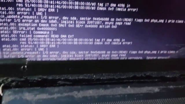 como arrumar Linux ubunto não inicia fsck dev sda5 tela preta