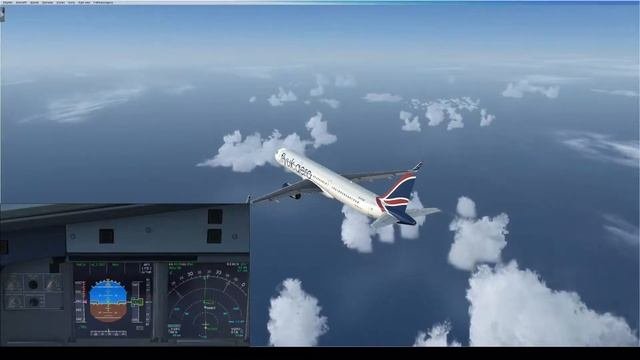 Flight Simulator X: London Heathrow - Keflavik Full Flight