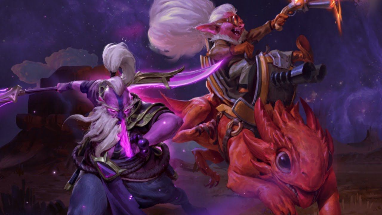 Пару каток в Dota 2 на SD #1