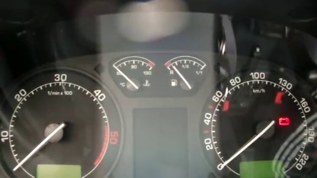Skoda Octavia 1.9 TDi - Instrument Cluster Test