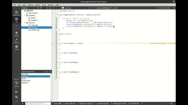Pool Pattern -  Udemy Preview - Qt Core Intermediate
