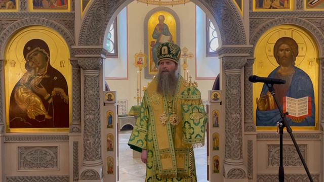 Проповедь епископа Павлово-Посадского Силуана на Вход Господень в Иерусалим - 2024 год.mp4
