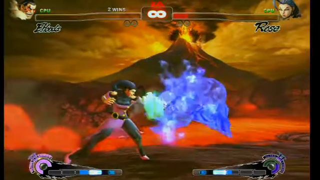 Super Street Fighter 4. Honda vs Rose. XBOX 360 PS 3