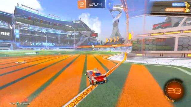 Trying out my new Jager 619 in a toxic lobby - Rocket League
