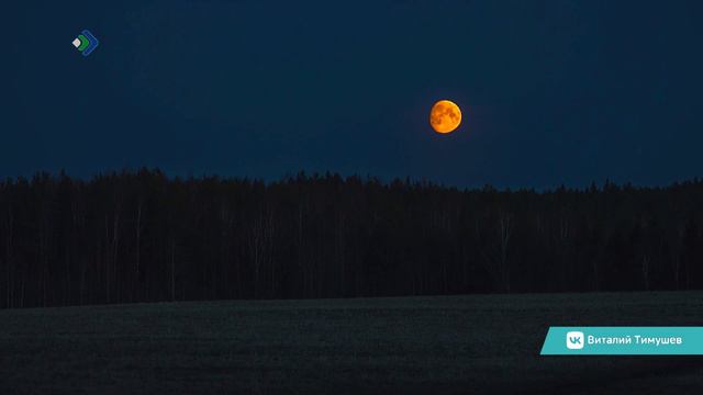 Виталий Тимушев из Сыктывкара снял процесс заката Луны