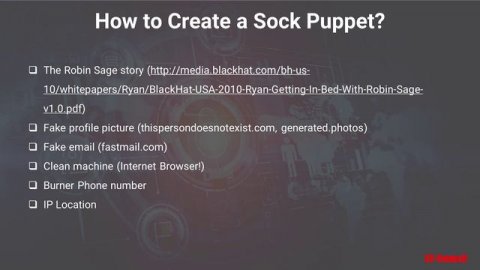Sock Puppet _ Open Source Intelligence