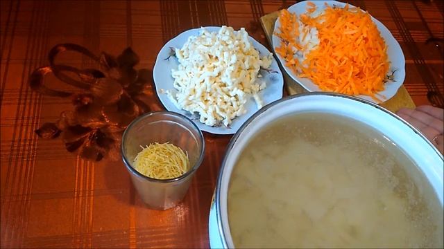 Сырный суп
