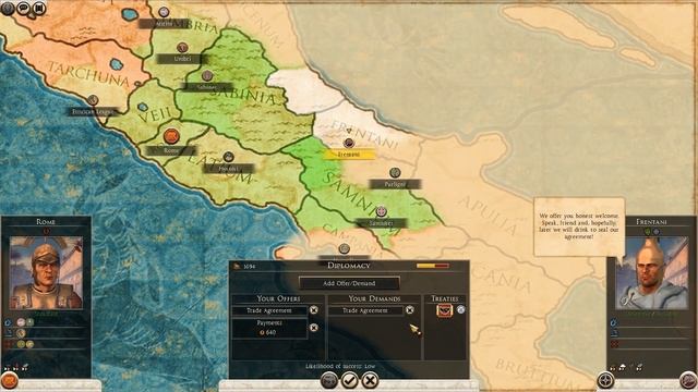 Рим против Сенонов - сетевая кампания Total War ROME 2 - Rise of The Republic (Рассвет Республики)