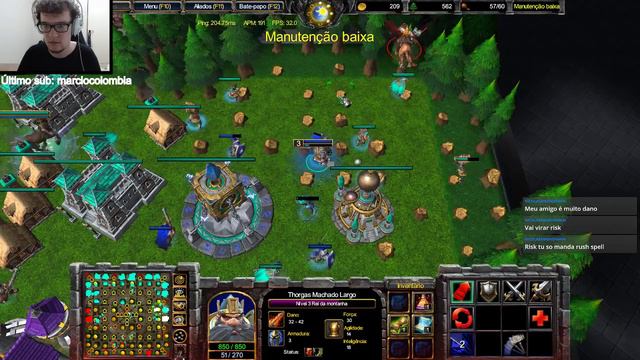 WARCRAFT 3 REFORGED: 12V12 E LOUCURA SUPREMA! WC3 remaster gameplay testando os limites da sanidade