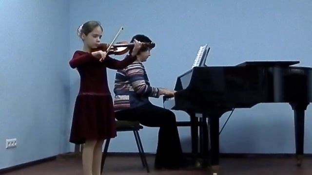 Оля Шталь на фестивале в Славянске - А.Кравчук - Концерт соль-мажор первая часть
