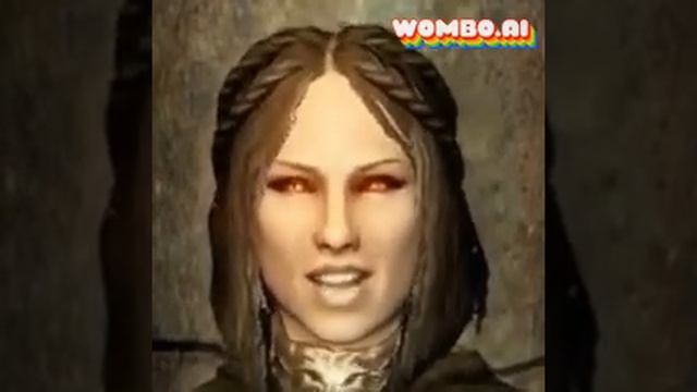 I Will Survive! - Serana from Skyrim lip syncing with the Wombo app