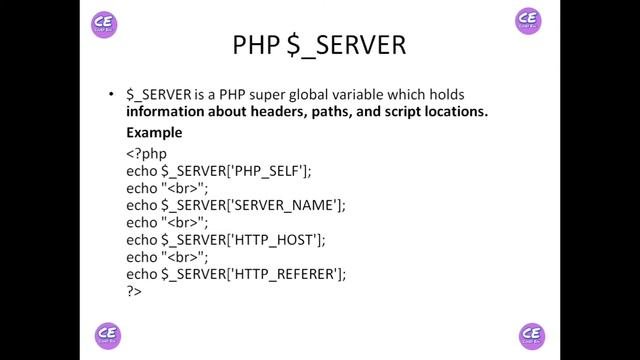 PHP _SERVER Variable Tutorial in Hindi  CodexEdu