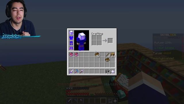 I GOT MAX OP ENCHANTS FOR MY SWORD! | Hypixel Skyblock Episode 4