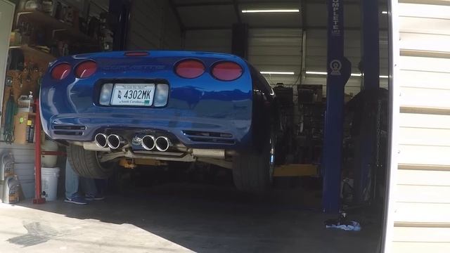 Corvette C5 Z06 Stock Exhaust vs Borla Stingers Upgrade and Install