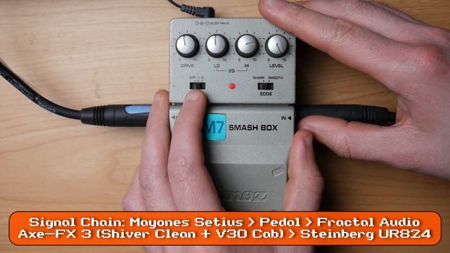 Tone lock Series, a good idea done... mediocre! Ibanez Smash Box SM7 Pedal Review (Pedal Vault)