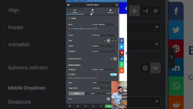 HOW TO CREATE MENU BAR IN WORDPRESS USING ELEMENTOR