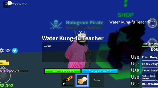 Buying fishman karate in blox fruit