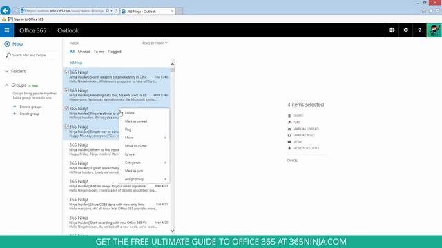 How to Organize Outlook Email Using Categories