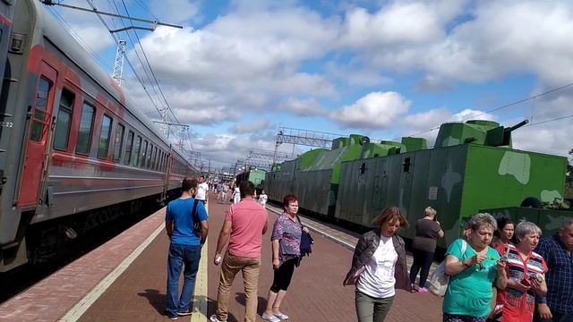 Тула.Поезд 479 Санкт-Петербург - Сухум, стоянка на станции Тула.