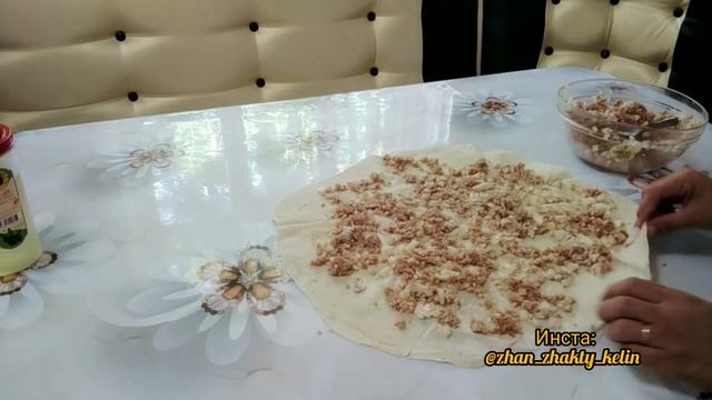 Лаваштан Орама. Рулет из Лаваша. Өте дәмді рецепт. рулетизлаваша лаваш ханума быстрыйужин