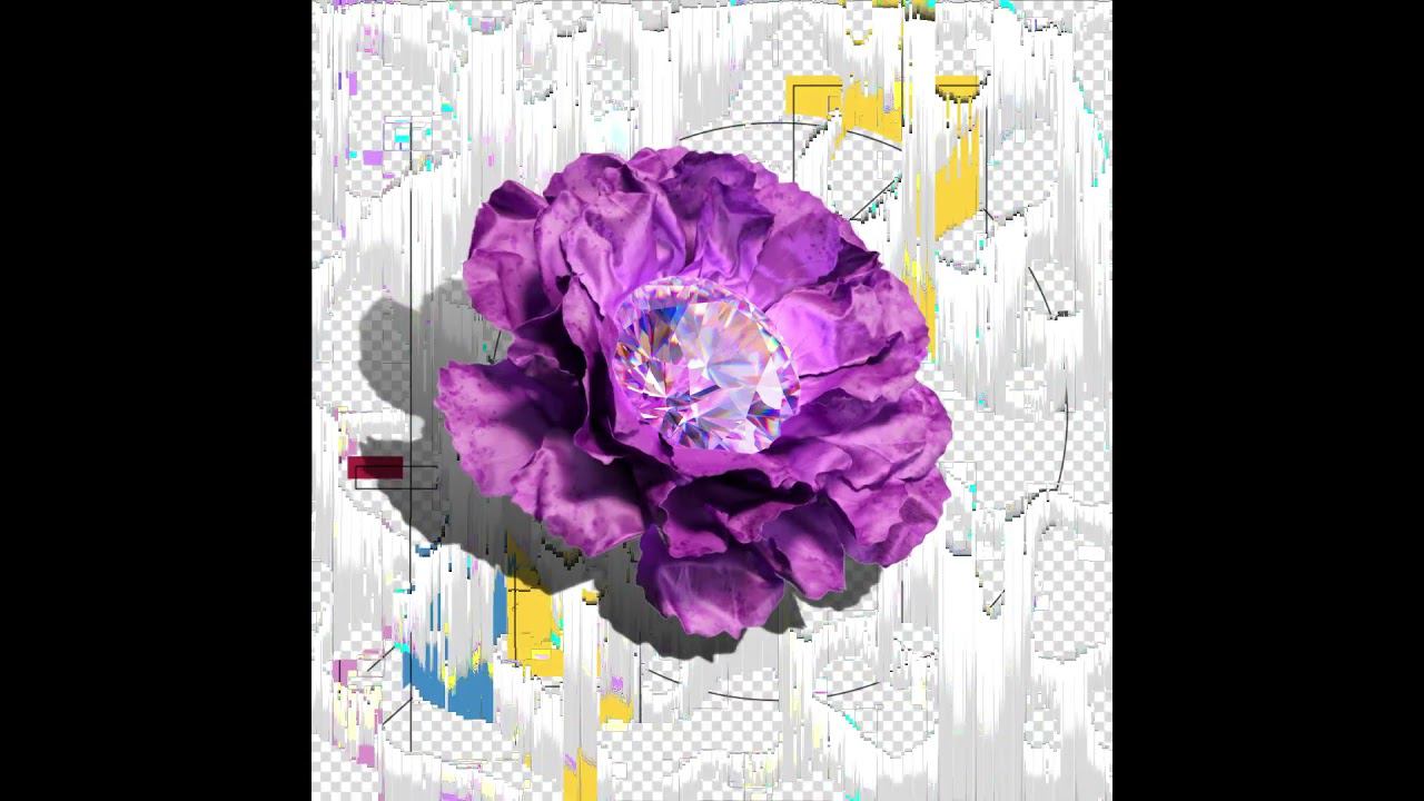 Драгоценный цветок  Precious flower  Personal project