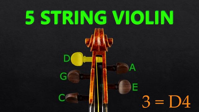 5-String Violin Tuning - Five String Violin Tuner (Bowed) (A=440)