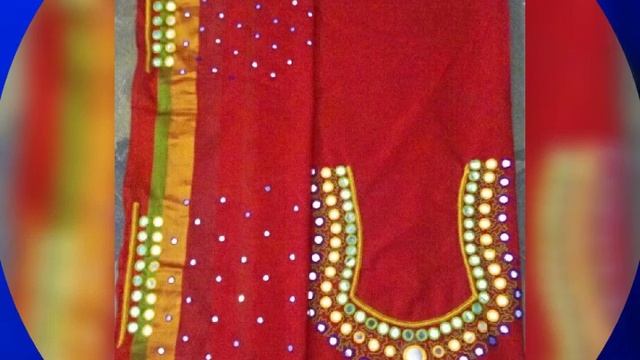 25 Mirror Work Blouse Designs | Aari Works | Maggam Works