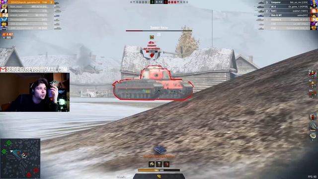 СТАРЫЙ НО НЕ БЕСПОЛЕЗНЫЙ ● ТАНК Т-54 РАСКИДАЛ СЕМЕРЫХ ● WoT Blitz