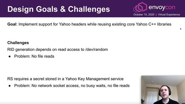 Using Wasm to develop Envoy Filters for supporting Yahoo Headers - Mrunmayi Dhume, Michael Cieplak