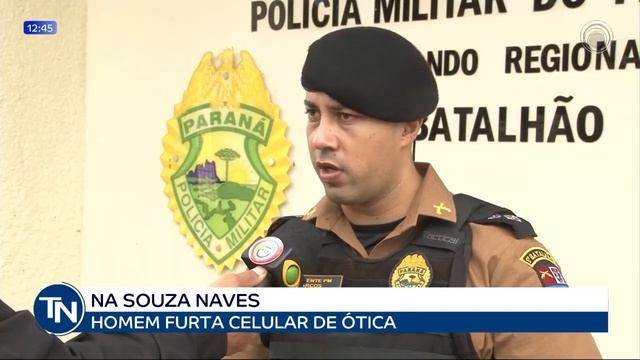 14-02-23 Ótica da Souza Naves é furtada durante a madrugada