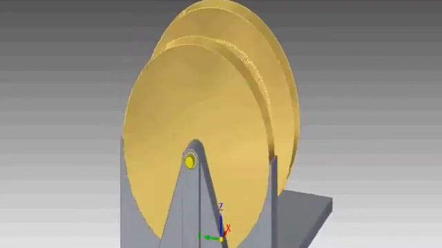 Работа механизма№1