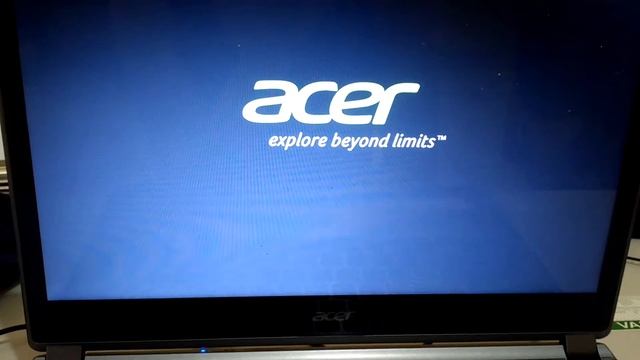 Problema con acer al reiniciar el equipo de fabrica