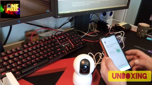 Η ΚΑΛΥΤΕΡΗ ΚΑΜΕΡΑ ΑΣΦΑΛΕΙΑΣ στα 45 ευρώ XIAOMI CAMERA C400 greek -  UNBOXING  #ONEPIXELCHANNEL