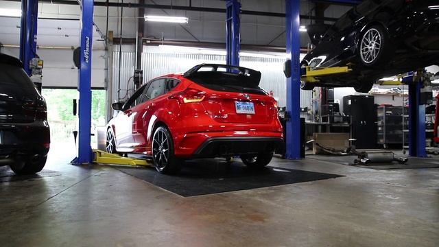 AWE Track Edition on Focus RS with Turbosmart BOV