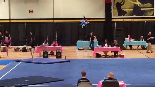 Morgan Hoang Level 10 Region 3 Championships Floor Exercise 2015 (9.225)