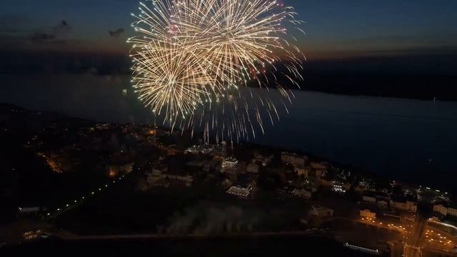 ч.1 Ежегодный фестиваль фейерверков 2018г.в Чебоксарах.Санкт Петербург.