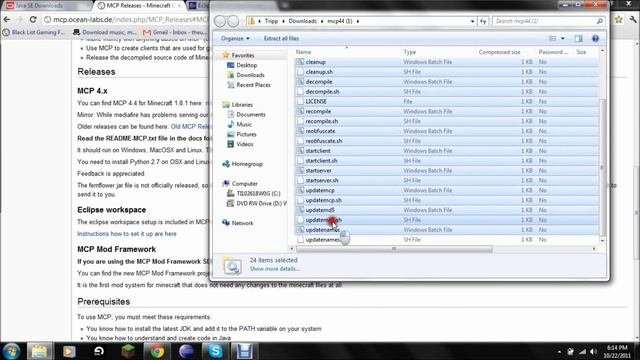 Minecraft Modding | Setting Up MCP/JDK